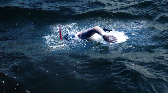 Crossing the Gibraltar strait for article 13!