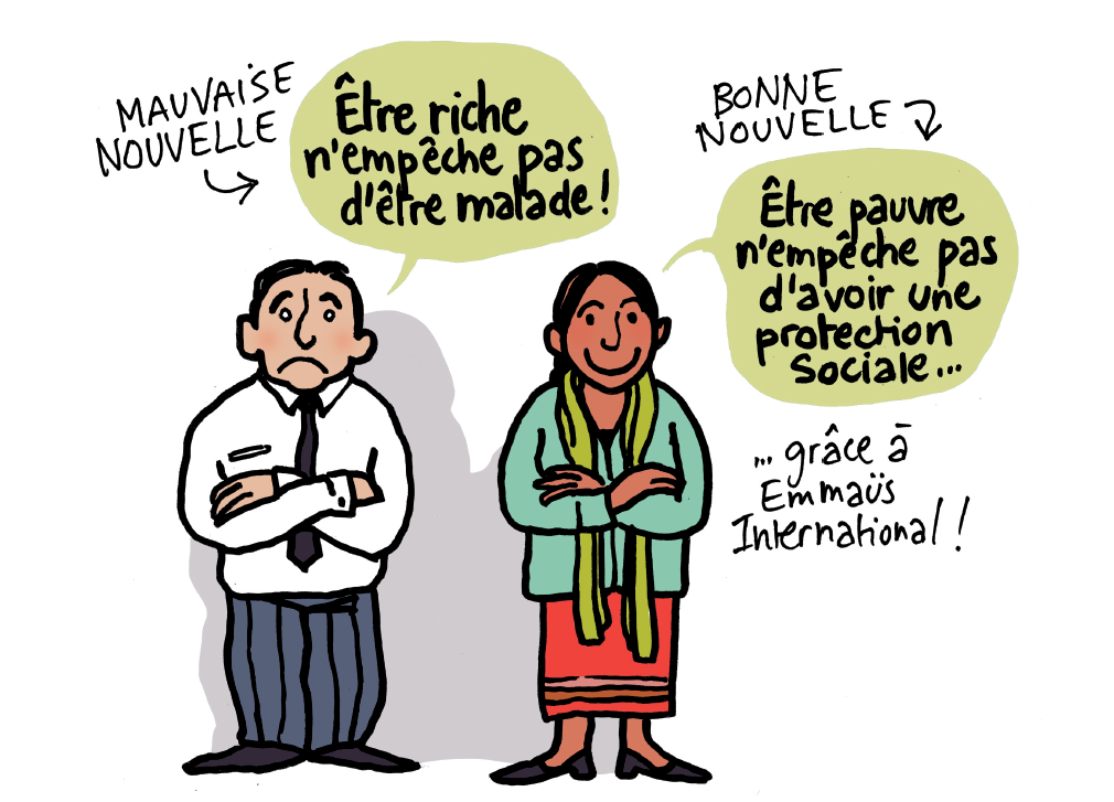 Journée mondiale de la santé, focus sur les mutuelles santé d’Emmaüs International