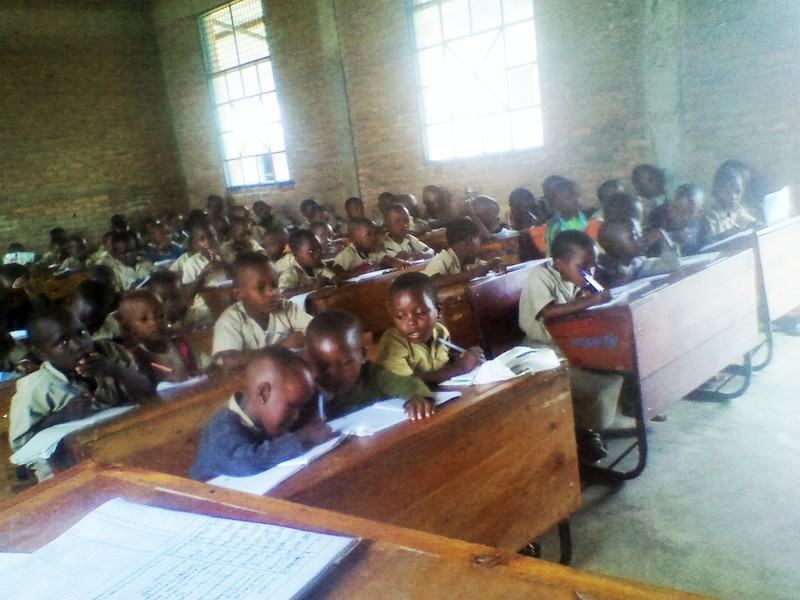 One of the schools in Central Bujumbura accepted to have disabled children in the school, ensuring inclusive education.