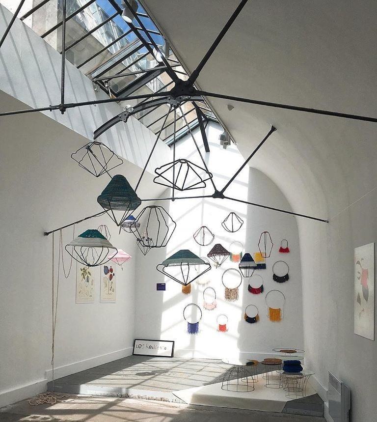 The opening of a permanent sales area of 15m² - the 'Resilient' x Emmaus Alternatives in the Emmaus Alternatives shop, rue Quincampoix in Paris' 3rd arrondissement.