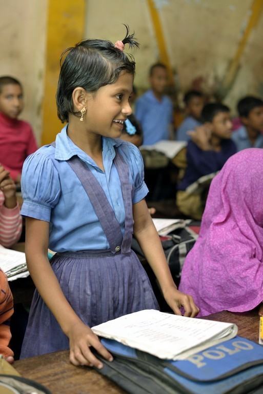 Los alumnos terminan la educación primaria y después de estudiar en nuestras escuelas pueden continuar con la educación superior.rn(foto Didier Gentilhomme)