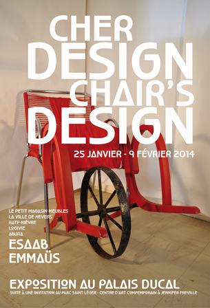 In 2014, a first manifestation of this link entitled “Cher design, Chair’s design” brought everyone together around curious chairs born out of great imagination and the exemplary collaboration between the students and companions from the Emmaus Magny-Cours community through a meeting that was a fruitful as it was improbable.