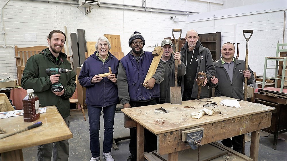 The project also developed as part of the charity’s ongoing plans to offer a wide range of training opportunities to the formerly homeless companions being supported