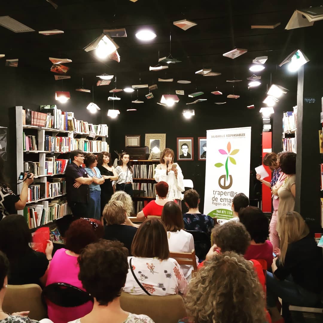 Actividades culturales en la librería.