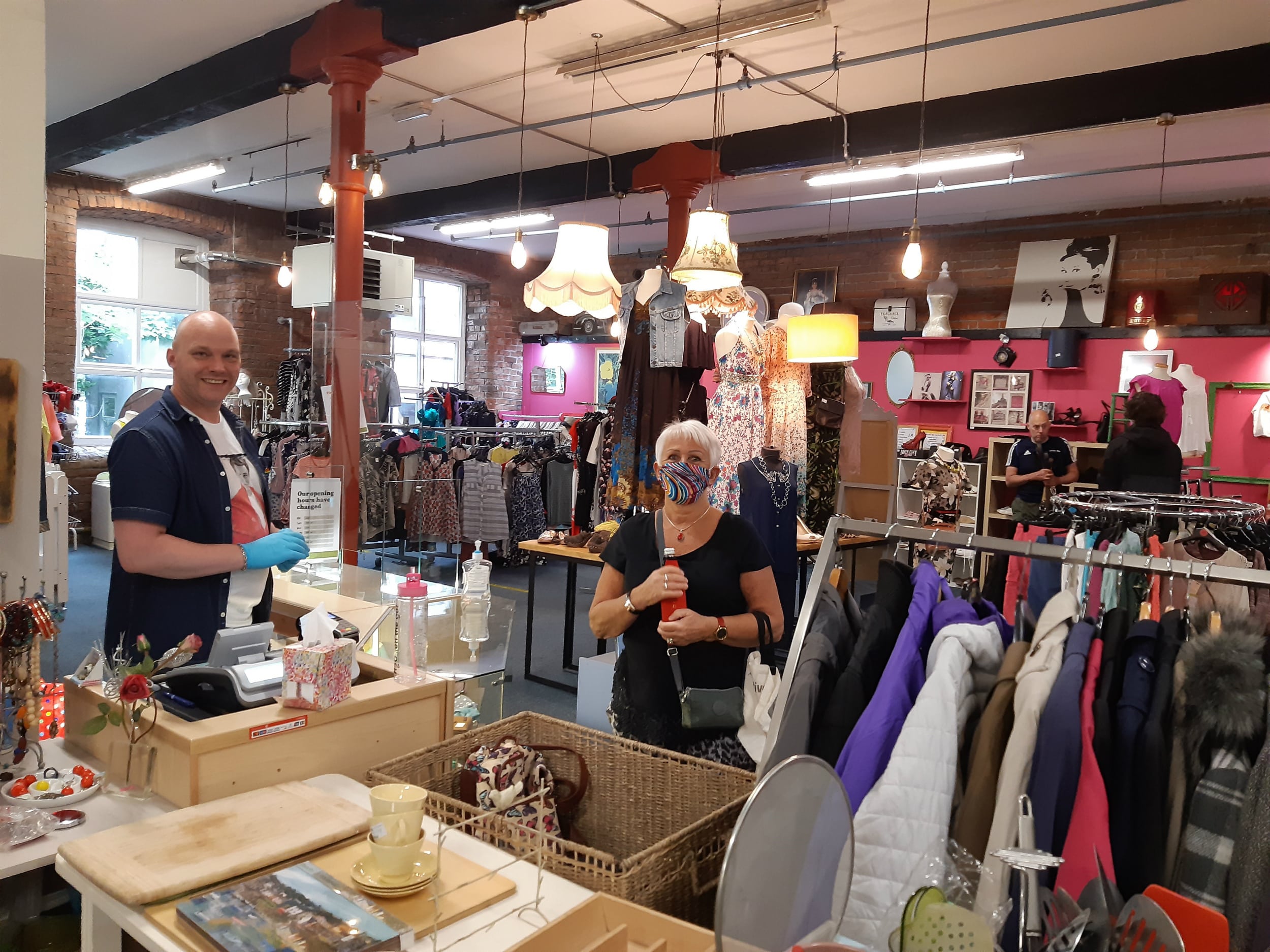 Reopening of Emmaus shops in the UK