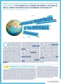 Universal manifesto
