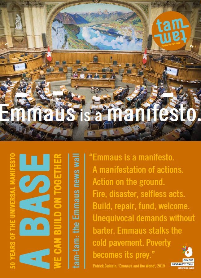 Tam-Tam n°75 – 50 years of the universal Manifesto. A base we can build on together
