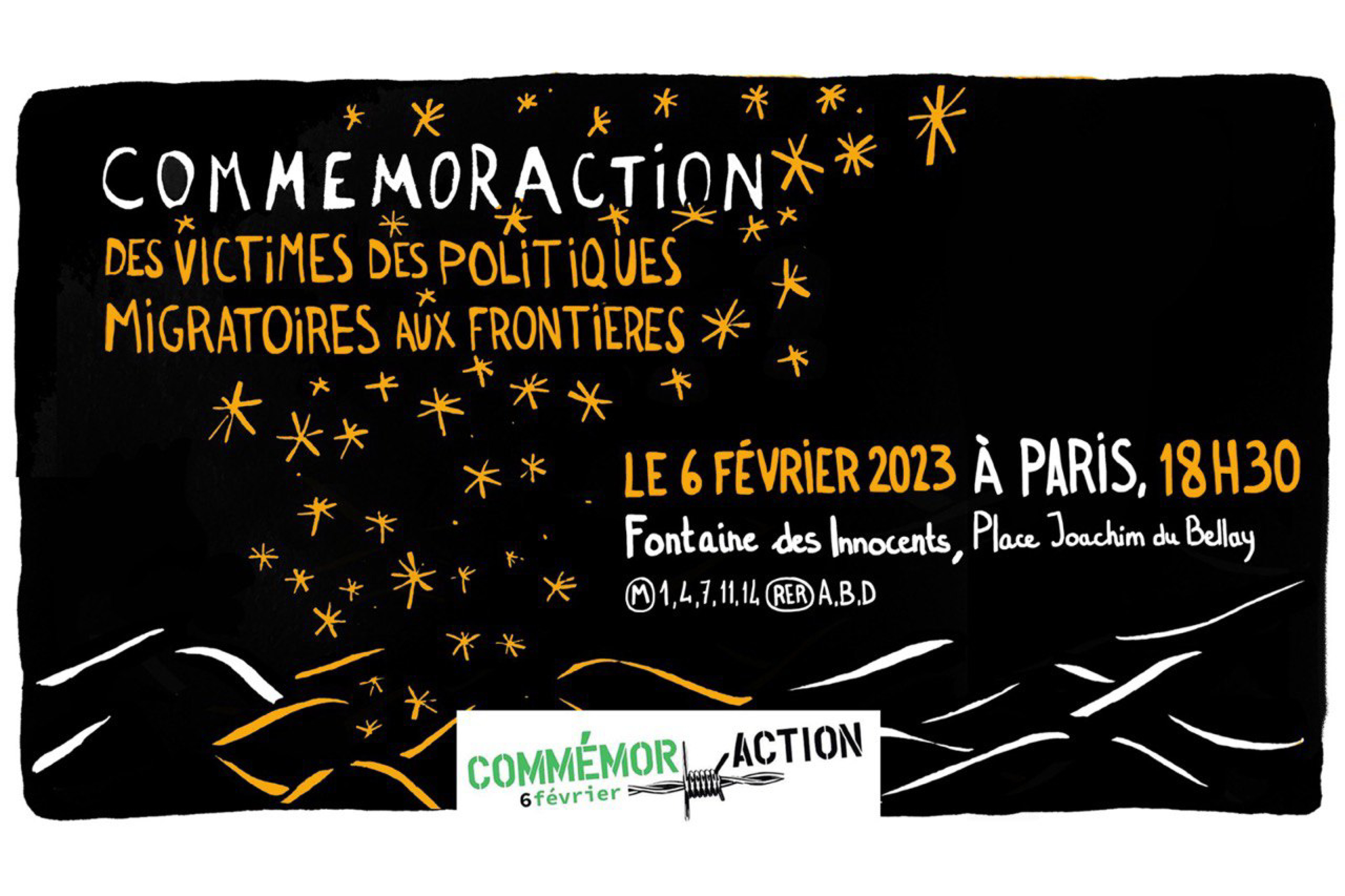 CommemorAction: 6th February 2023 - MIGRATION IS A RIGHT!
