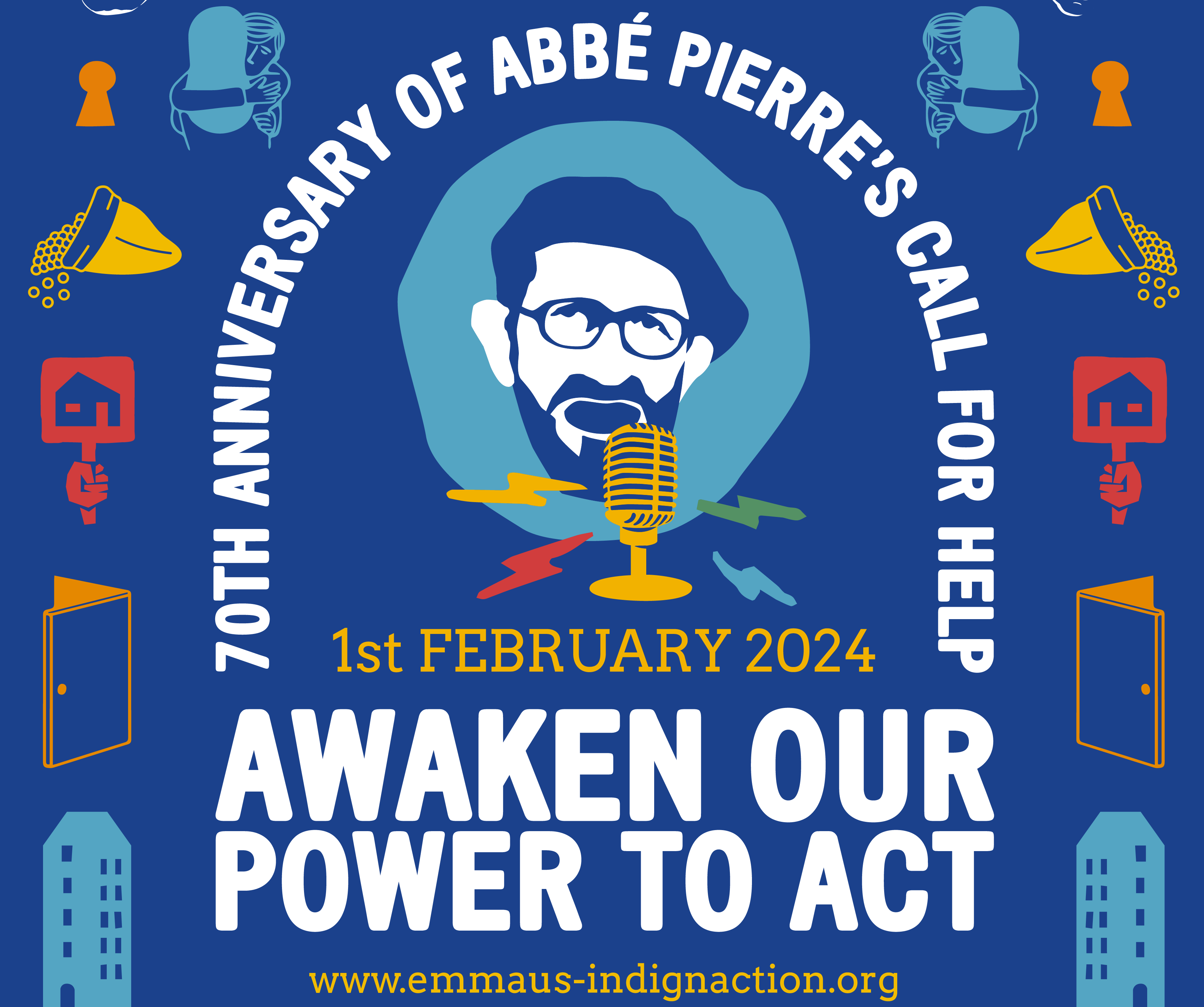 70th anniversary of abbé Pierre's call for help