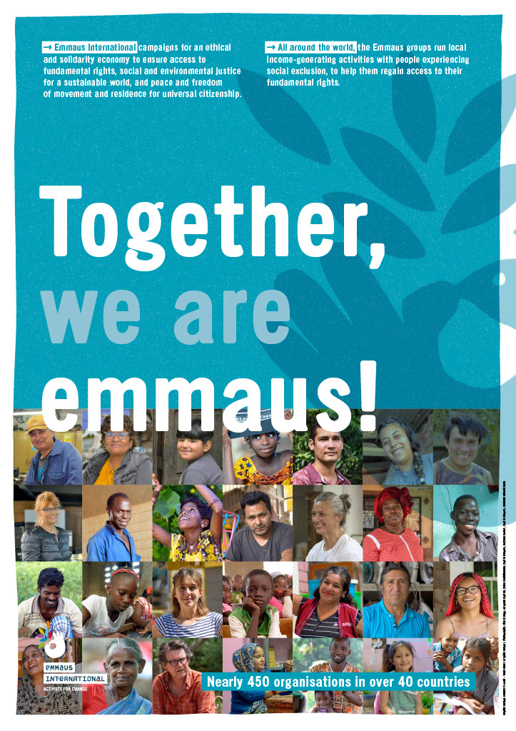 Poster Together, we are emmaus!
